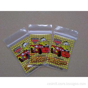 Food Grade Zipper Pouch Packaging High Density Polyethylene